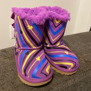 Multicolor ugg boots